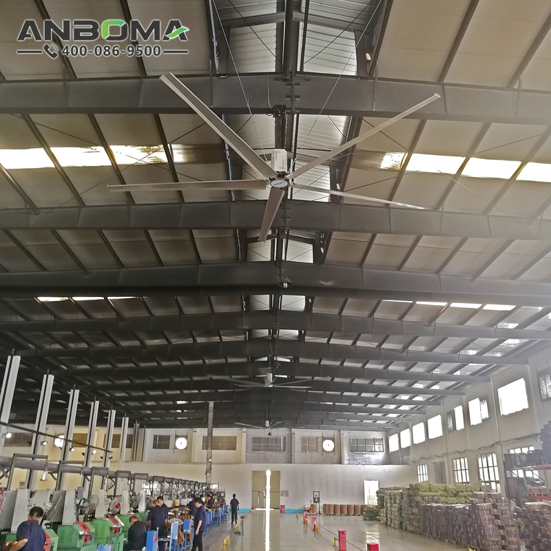 宿遷節(jié)能工業(yè)大風(fēng)扇 江陰大型工業(yè)吊扇廠家 倉(cāng)儲(chǔ)物流廠房車(chē)間降溫除濕