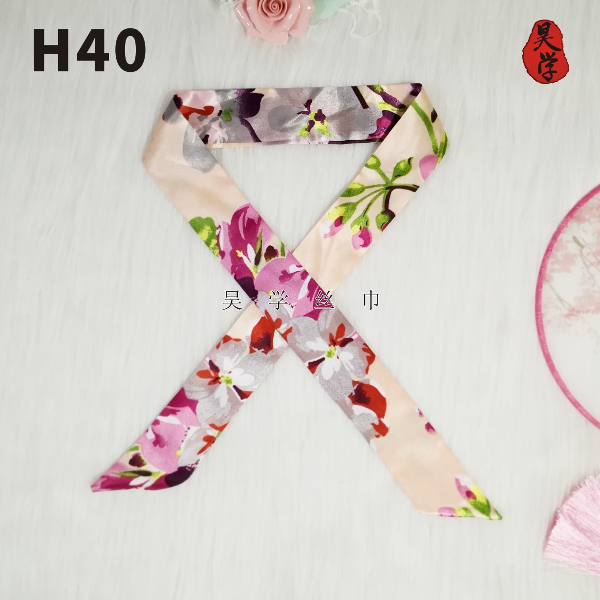 包包絲巾系法圖片