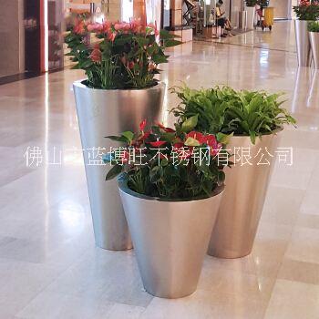 廠家直接定制不銹鋼裝飾展示花盆圖片/廠家直接定制不銹鋼裝飾展示花盆樣板圖 (1)
