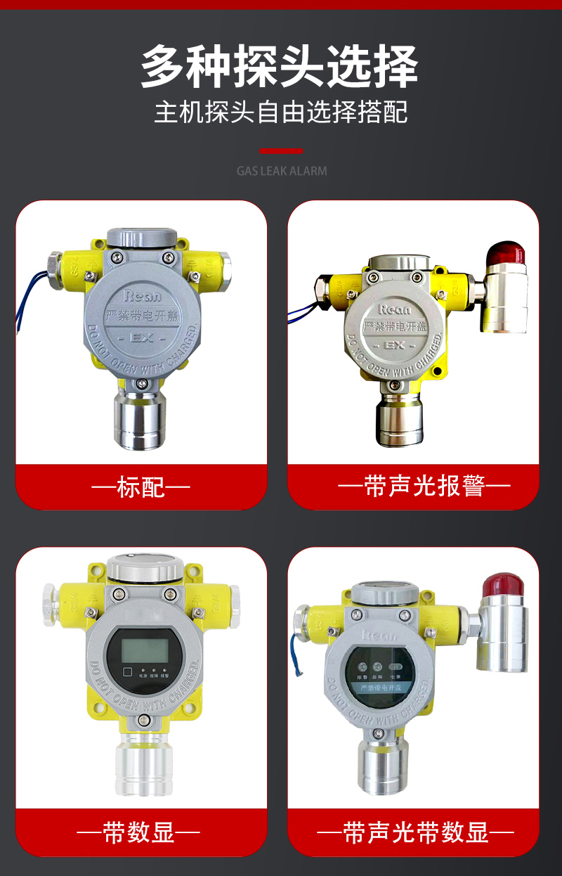 长春溶剂油气体报警器图片