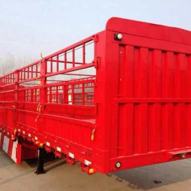 倉柵半掛車圖片/倉柵半掛車樣板圖 (1)