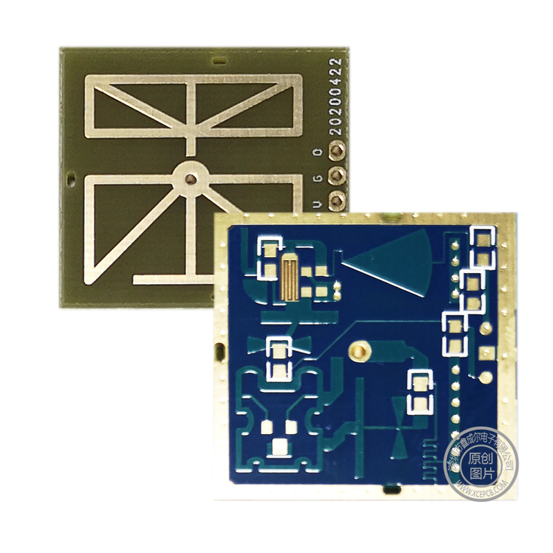 微波射頻線路板24G 5.8G 77GHZ 5G 深圳 廣東 雷達(dá)PTFE TP-2北斗高頻板