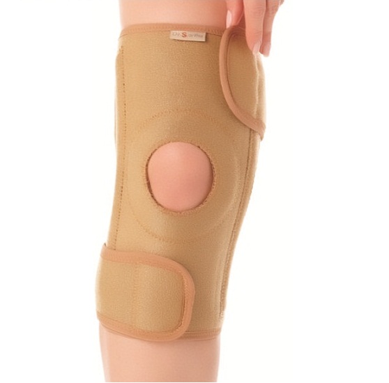 達(dá)特歐索開(kāi)放式護(hù)膝KS-01透氣一片膝保暖保健螺旋形條支撐