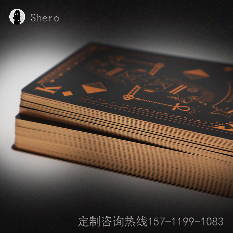 外貿游戲卡牌定制 燙金邊塔羅牌 異形牌訂制 燙金邊卡牌 外貿燙金邊游戲卡牌定制