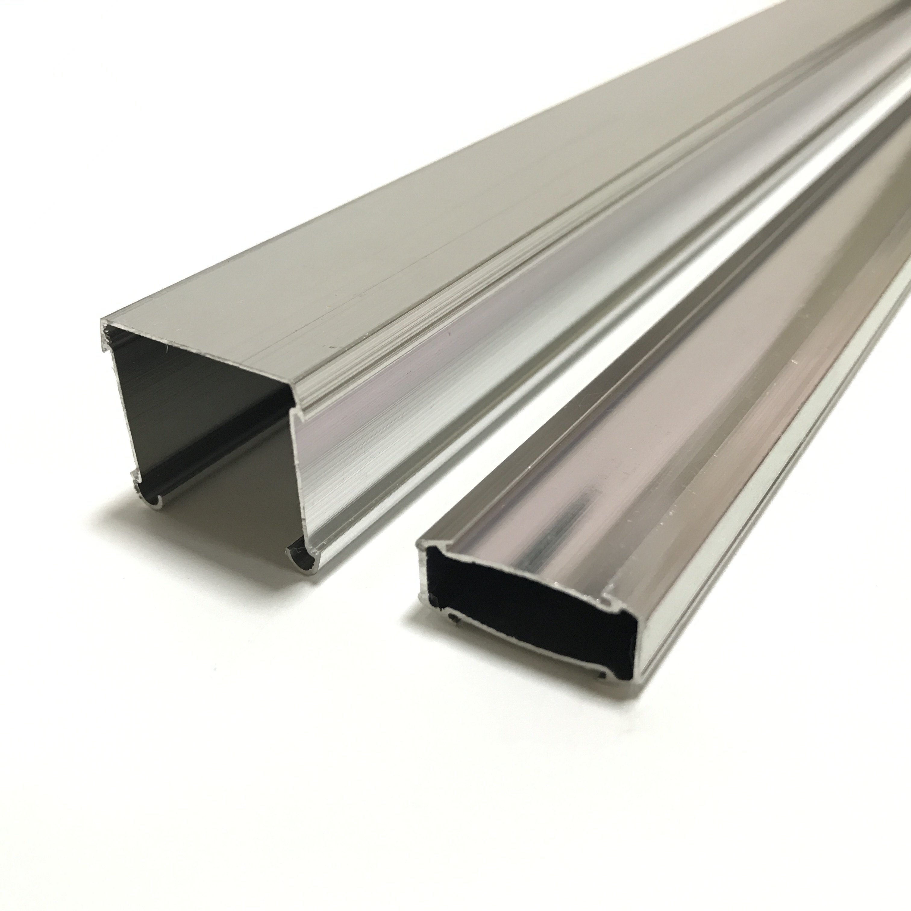 鋁制方形彎軌窗簾桿17-7圖片