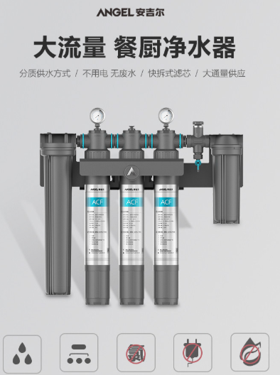 商用餐廚凈水器 凈水機(jī)大流量奶茶酒店/餐飲連鎖店凈水設(shè)備