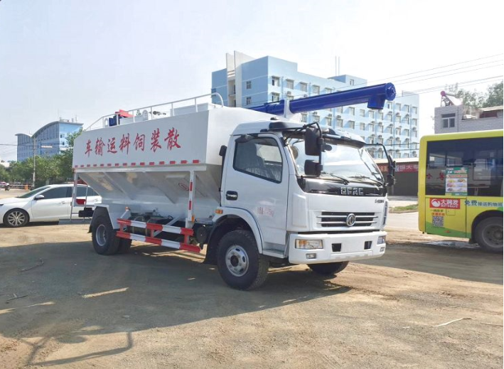 北京液壓散裝飼料罐車圖片/北京液壓散裝飼料罐車樣板圖 (2)