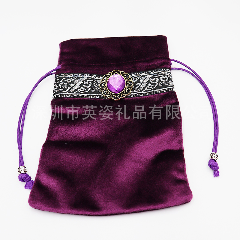 絨布袋定做圖片/絨布袋定做樣板圖 (1)