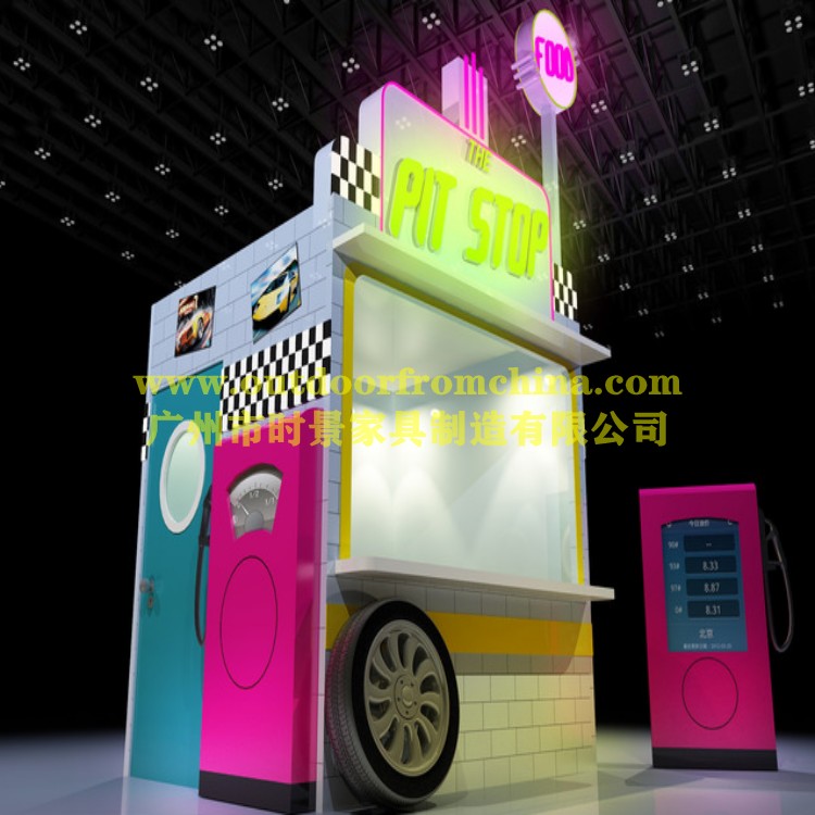 售賣亭價(jià)格 可移動(dòng)售貨車 餐車定制