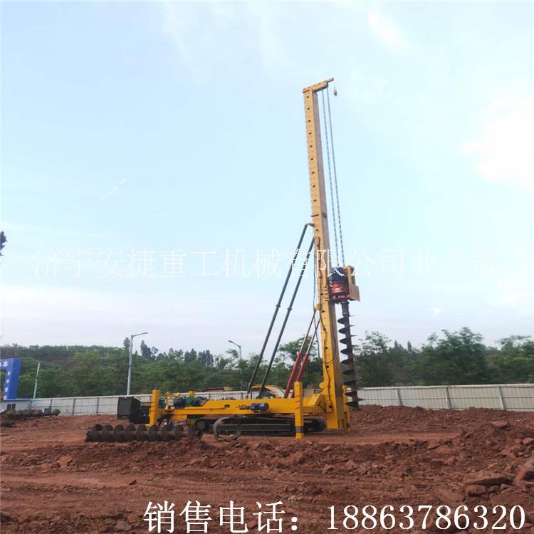 長(zhǎng)螺旋鉆機(jī)圖片/長(zhǎng)螺旋鉆機(jī)樣板圖 (2)