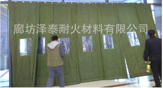 防寒棉門(mén)簾圖片/防寒棉門(mén)簾樣板圖 (2)