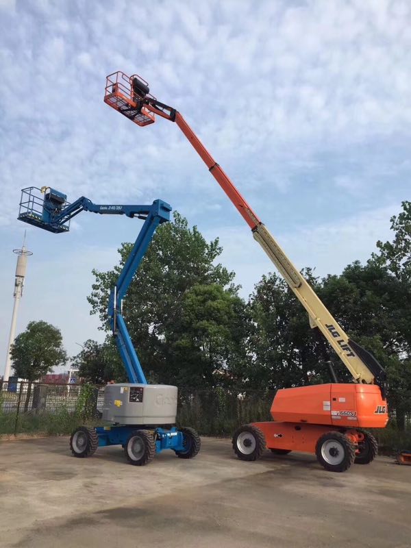 上海松江出租曲臂式升降車松江出租15米電動曲臂車 15米曲臂式升降車