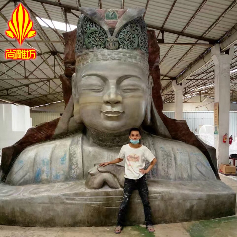 佛像泡沫雕塑  玻璃鋼佛像雕塑圖片