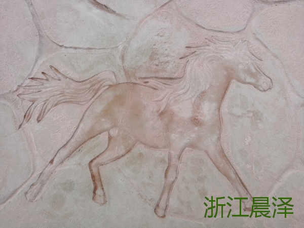 寧波壓花地坪施工工藝圖片