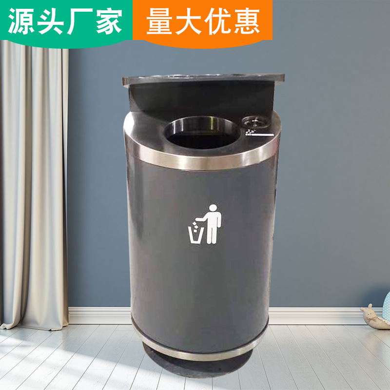 不銹鋼鴨舌桶垃圾桶圖片/不銹鋼鴨舌桶垃圾桶樣板圖 (1)