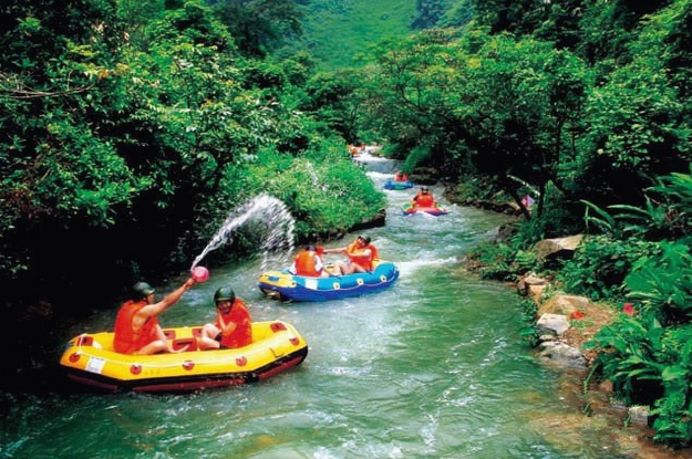 惠州西湖、雷公峡漂流 岭南山名山罗浮山2天图片