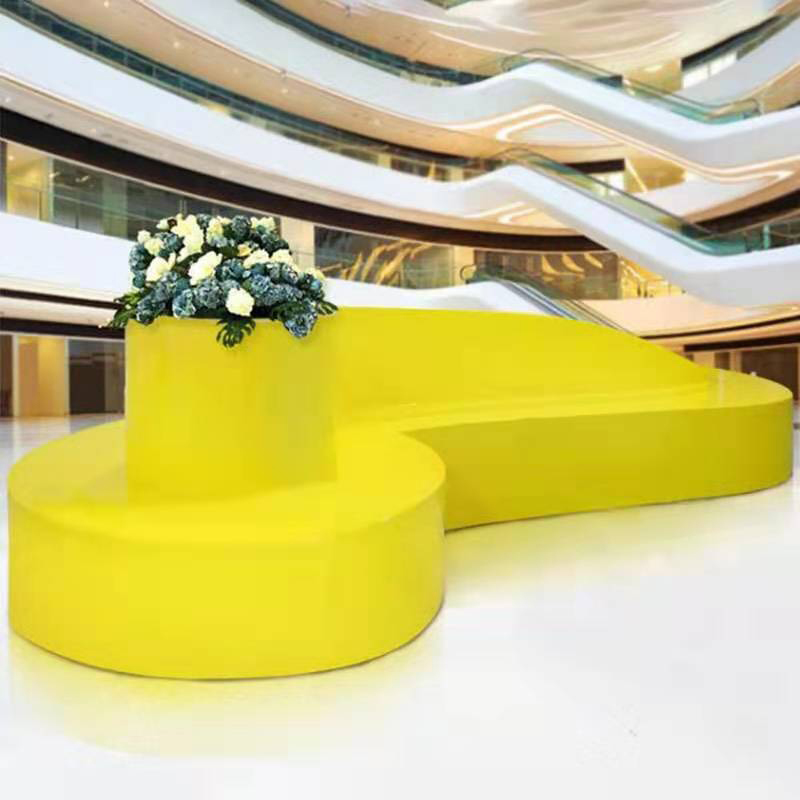 戶外休閑樹池坐凳雕塑圖片/戶外休閑樹池坐凳雕塑樣板圖 (3)