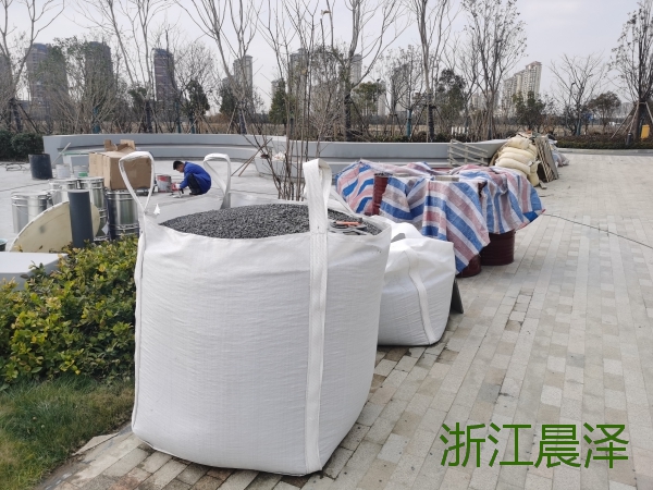 膠粘石地坪圖片/膠粘石地坪樣板圖 (2)
