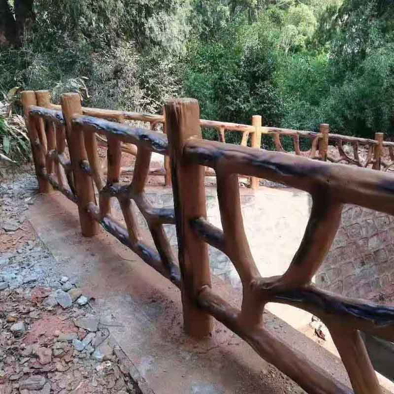 仿木河道護(hù)欄圖片/仿木河道護(hù)欄樣板圖 (4)