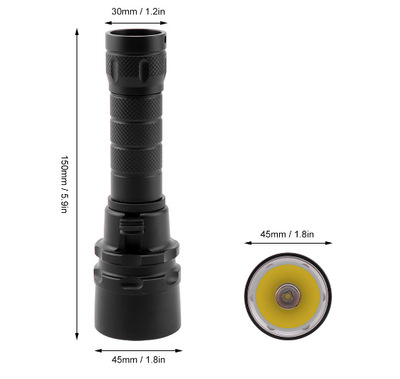 厂家直销 L2潜水手电筒图片