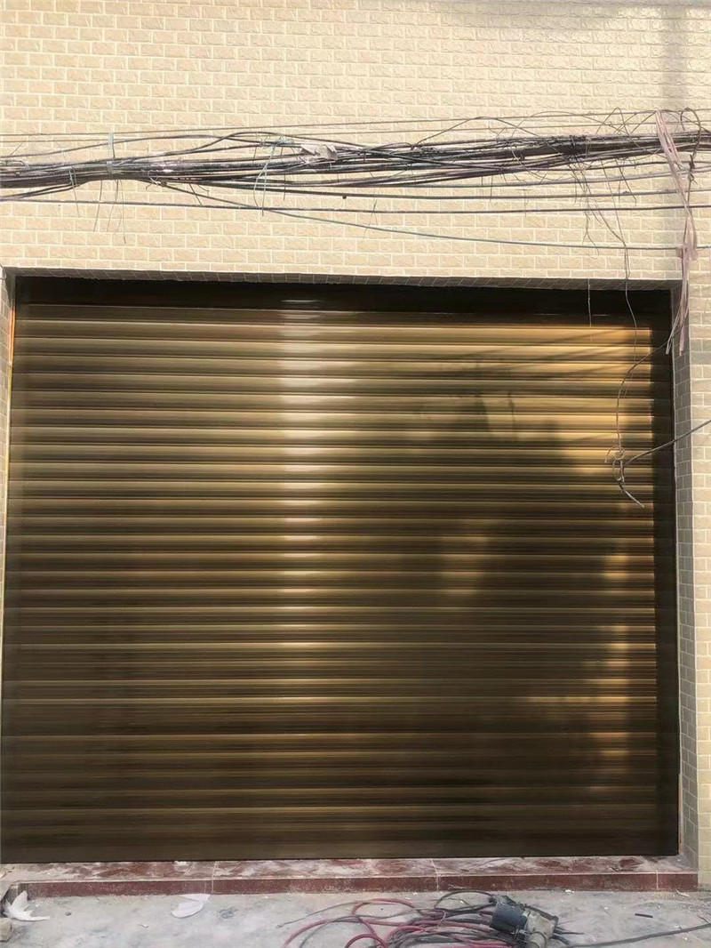 雙層鋁合金卷閘門圖片/雙層鋁合金卷閘門樣板圖 (1)