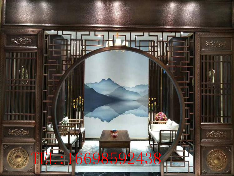 鋁藝屏風(fēng)圖片/鋁藝屏風(fēng)樣板圖 (1)