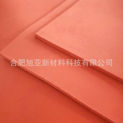 長(zhǎng)期提供發(fā)泡橡膠板 紅色耐高溫硅膠板 硅橡膠發(fā)泡板定制
