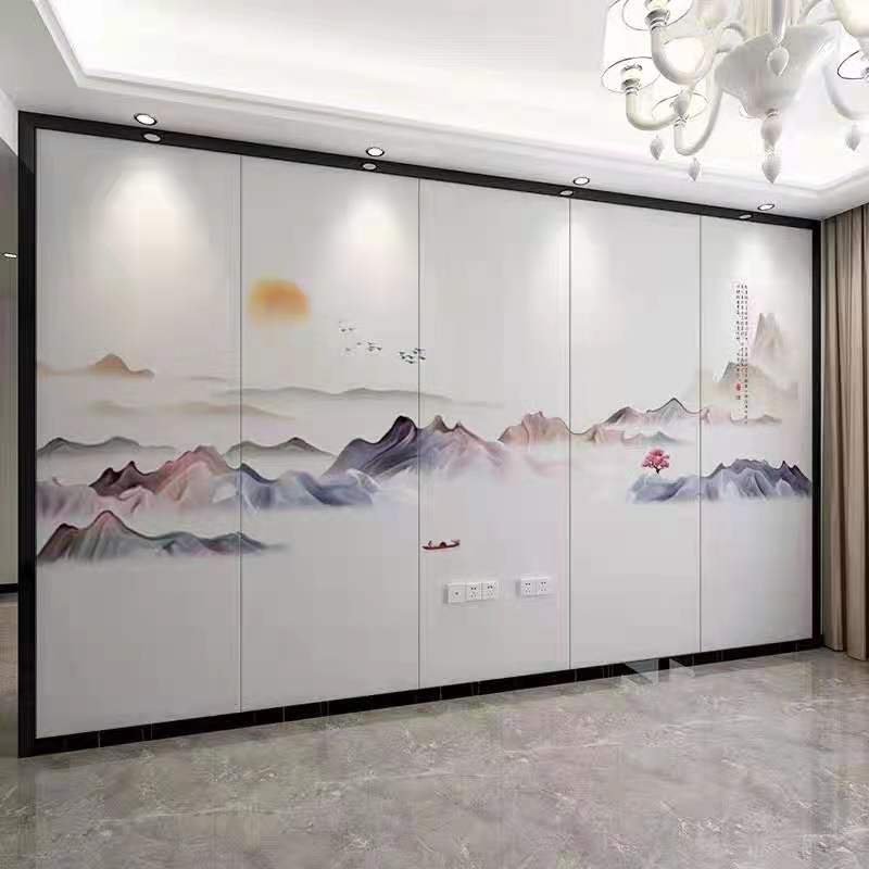 硬包背景墻圖片/硬包背景墻樣板圖 (3)