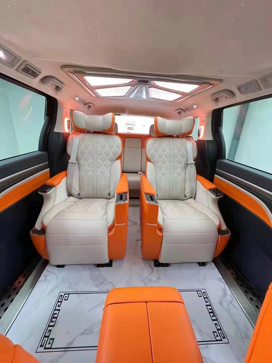 傳祺M8GM8內(nèi)飾升級(jí)改裝航空座椅木地板