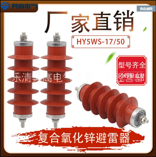 氧化锌避雷器HY5WS-17/50图片