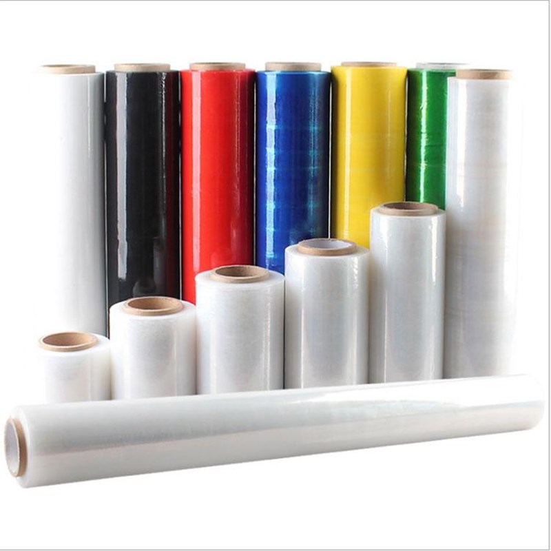 50cm小紙管纏繞膜 pe拉伸膜打包膜 包裝膜 5斤