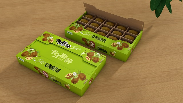 獼猴桃包裝設(shè)計_禮盒包裝_包裝紙箱_西安彩箱包裝設(shè)計