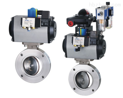 氣動(dòng)高真空蝶閥圖片/氣動(dòng)高真空蝶閥樣板圖 (2)