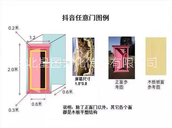 任意门 网红美陈展览展示道具任意门 网红美陈展览展示道具 美陈互动展览道具 活动道具物料