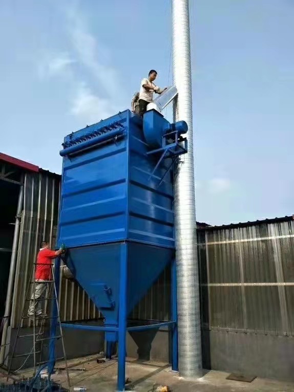 倉頂單機(jī)布袋除塵器圖片/倉頂單機(jī)布袋除塵器樣板圖 (2)