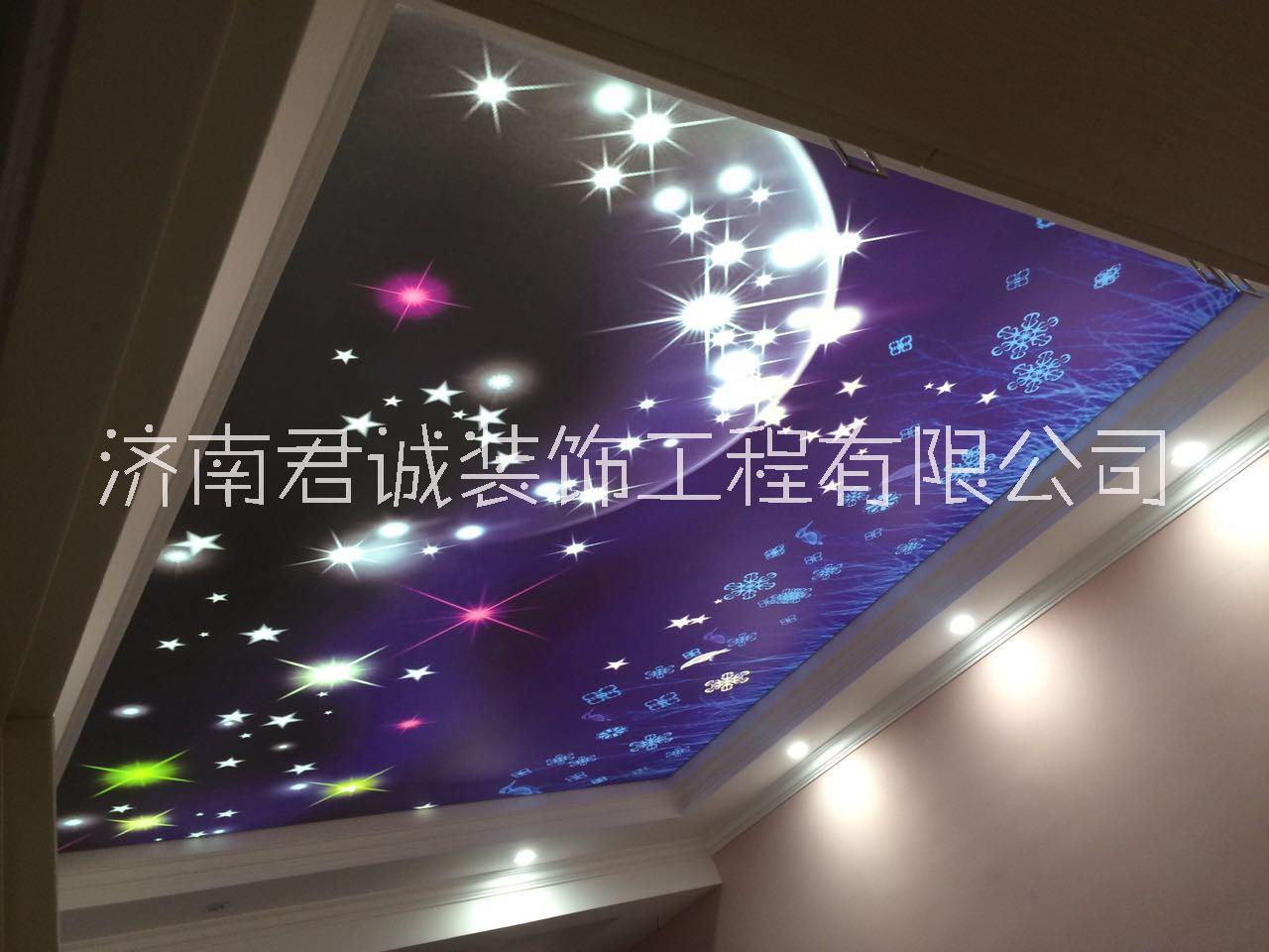 濟(jì)南拉膜天花 商場(chǎng)LED燈箱圖片/濟(jì)南拉膜天花 商場(chǎng)LED燈箱樣板圖 (2)