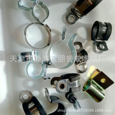鐵鍍鋅不銹鋼迷你喉箍圖片/鐵鍍鋅不銹鋼迷你喉箍樣板圖 (3)
