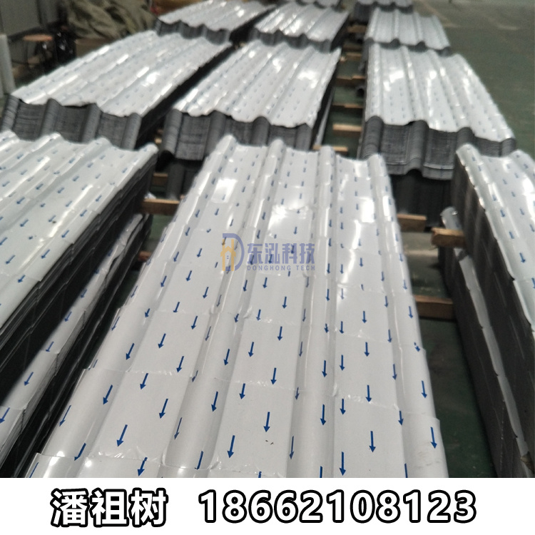 1.0mm厚鋁鎂錳仿古瓦圖片/1.0mm厚鋁鎂錳仿古瓦樣板圖 (3)
