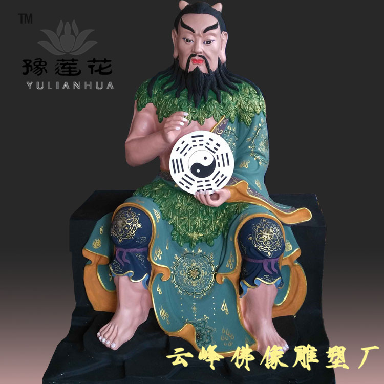 江蘇伏羲大帝佛像廠家 人祖爺 人祖盤古爺神像