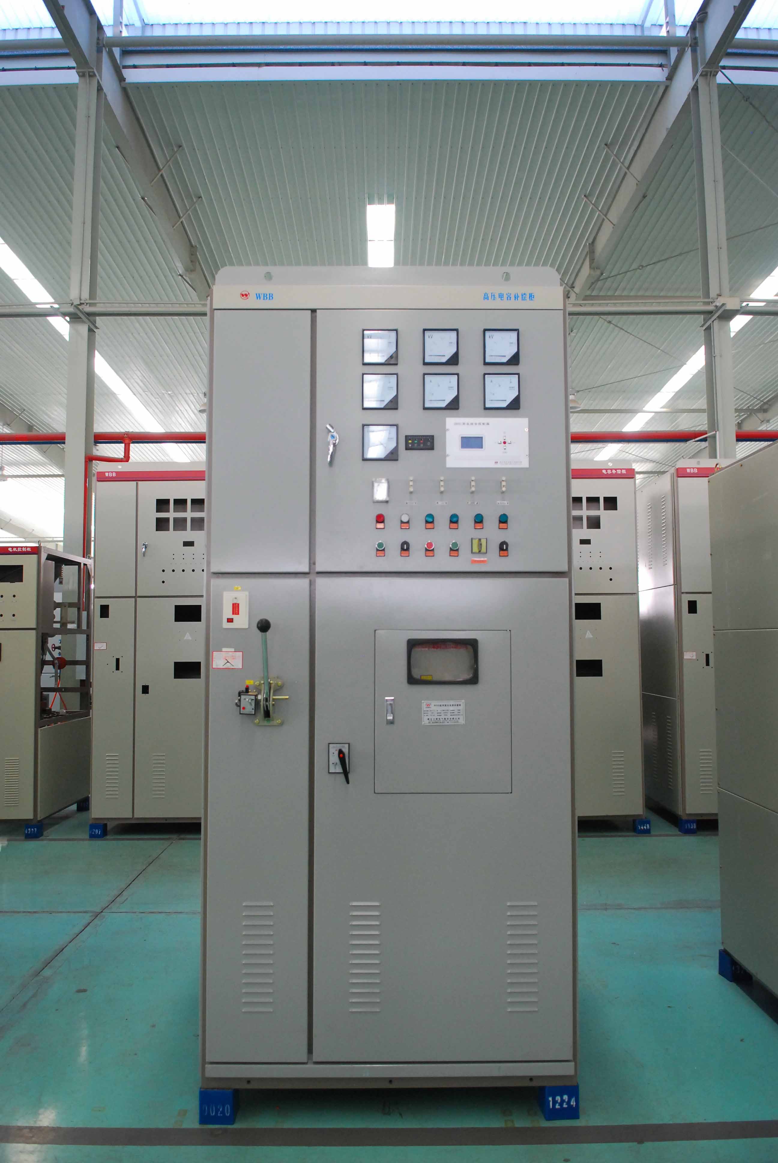 萬洲高壓無功功率電容柜補(bǔ)償柜圖片/萬洲高壓無功功率電容柜補(bǔ)償柜樣板圖 (2)