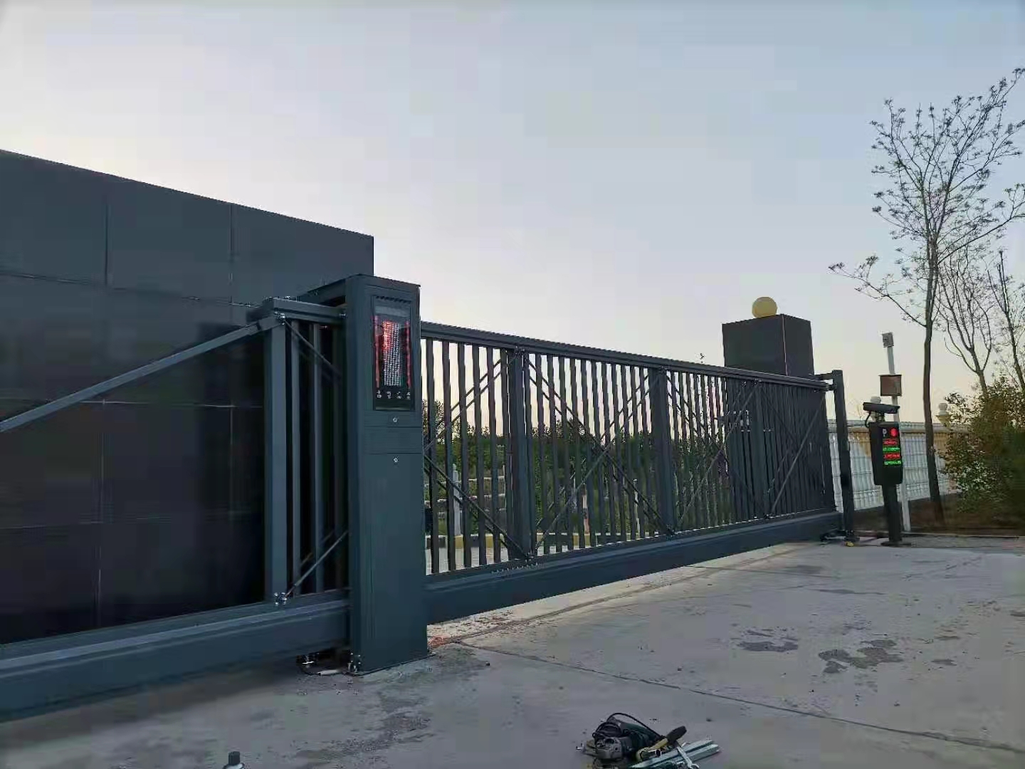 伸縮門圖片/伸縮門樣板圖 (2)