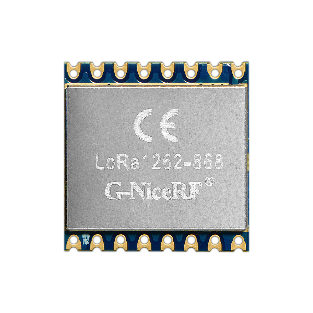 CE/FCC认证 超低功耗 160mW LoRa无线收发模块 LoRa1262