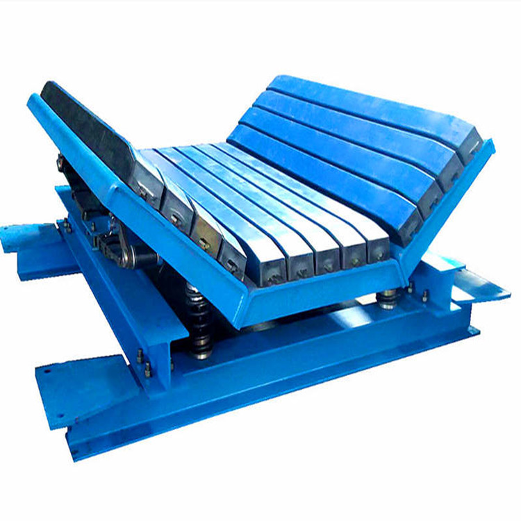 山西礦用皮帶機緩沖床 輸送機轉(zhuǎn)載落料點減震緩沖滑槽 生產(chǎn)廠家定制
