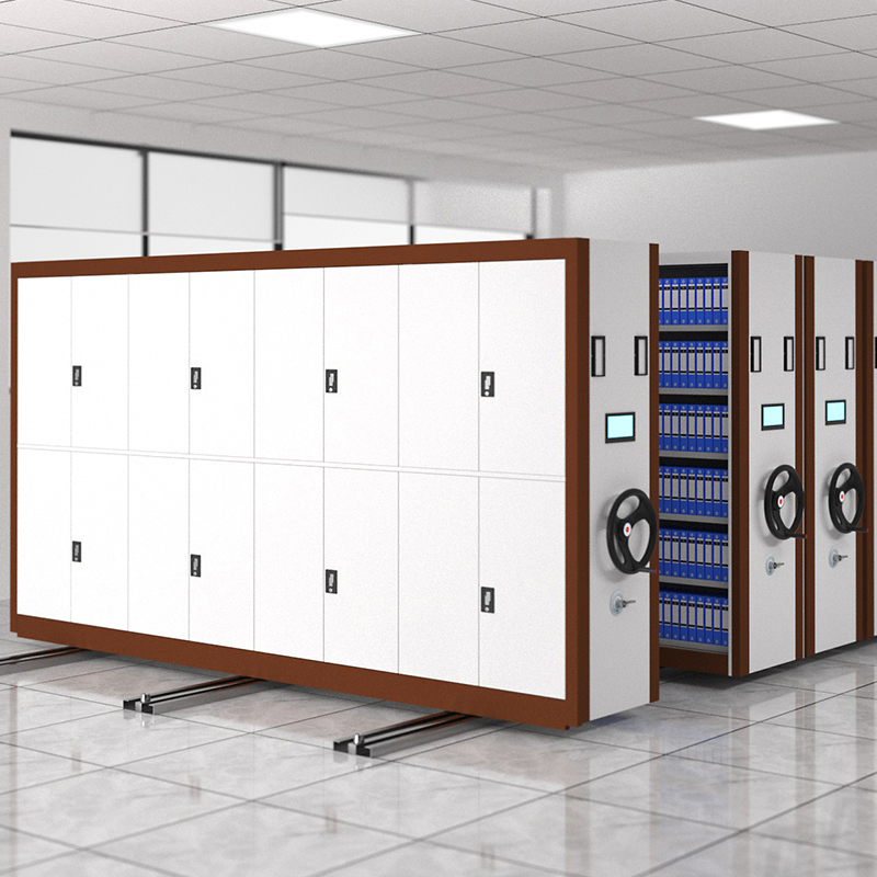 杭州密集架移動(dòng)檔案柜手搖式智能圖片/杭州密集架移動(dòng)檔案柜手搖式智能樣板圖 (2)