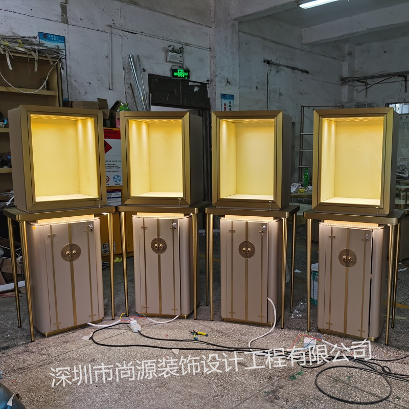 尚源珠寶展柜定制,珠寶柜臺,珠寶高柜