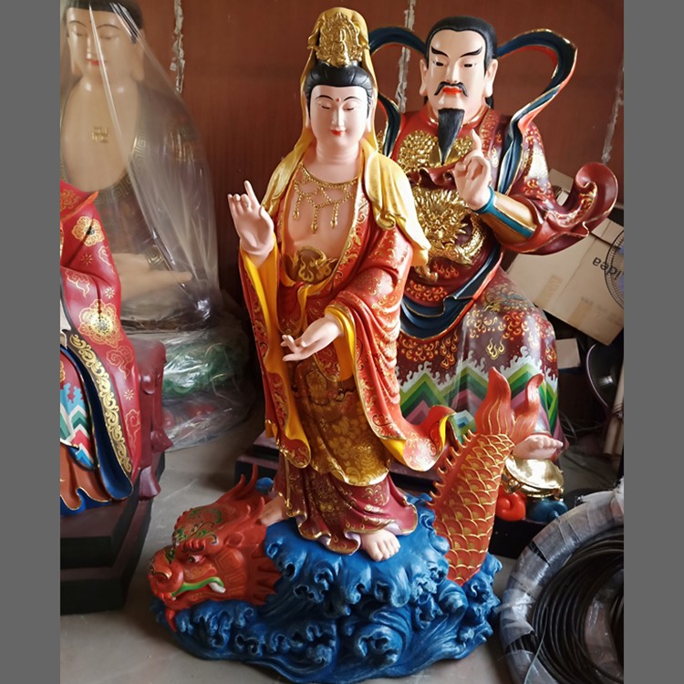 鰲魚(yú)觀音佛像 南海觀音圖片/鰲魚(yú)觀音佛像 南海觀音樣板圖 (3)