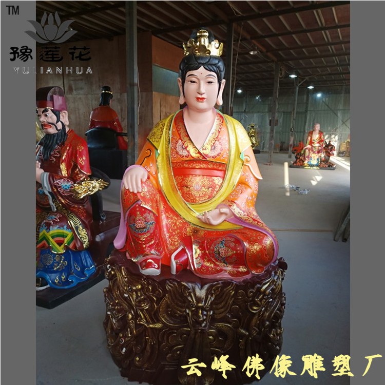 九龍圣母神像 九天圣母塑像圖片