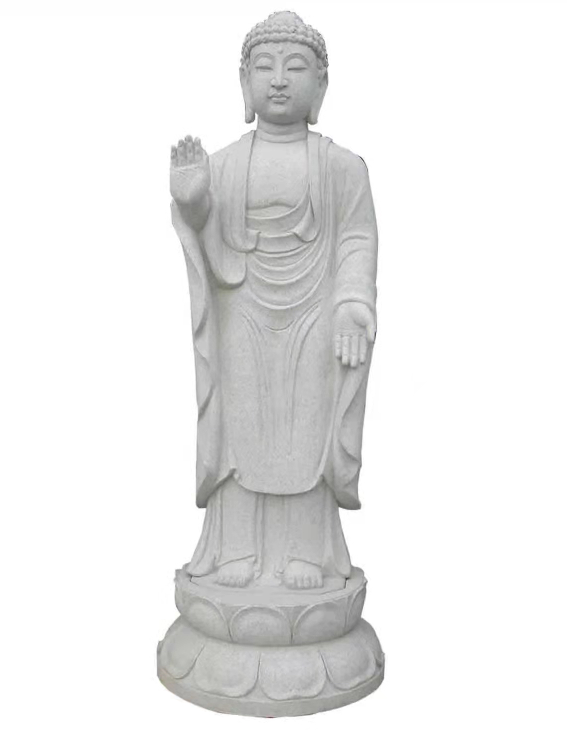 福建石雕佛像 花崗巖佛像 石材佛像  白麻雕刻佛像  芝麻白佛雕刻 寺廟佛像石雕