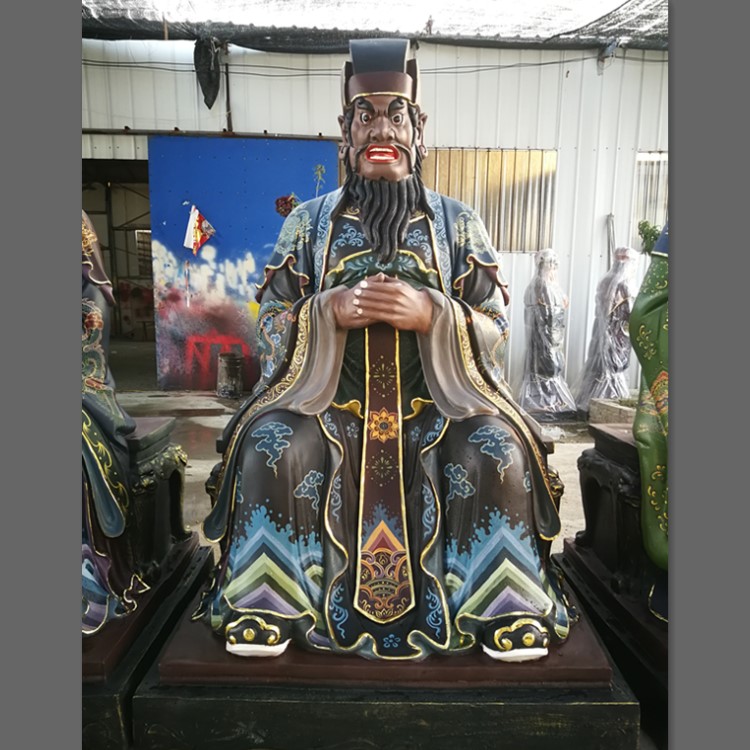十殿閻君塑像 牛頭馬面神像圖片/十殿閻君塑像 牛頭馬面神像樣板圖 (2)