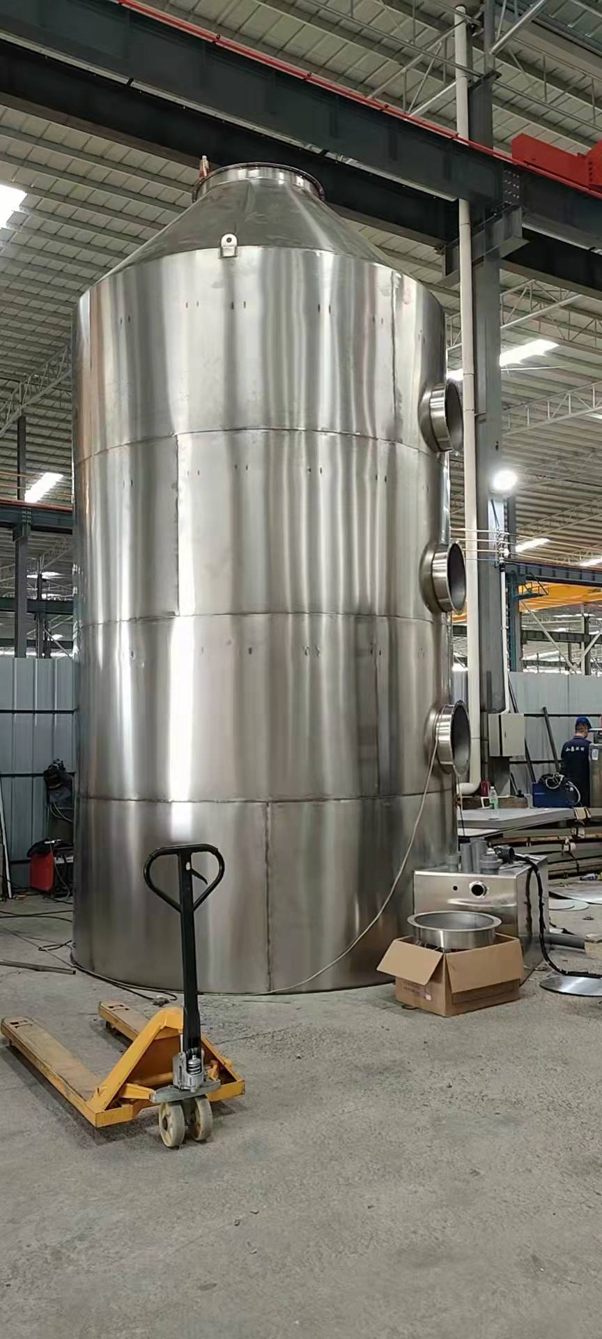 不銹鋼噴淋塔圖片/不銹鋼噴淋塔樣板圖 (3)